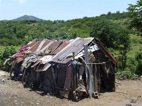 tin metals to make houses in haiti|haitian makeshift house.